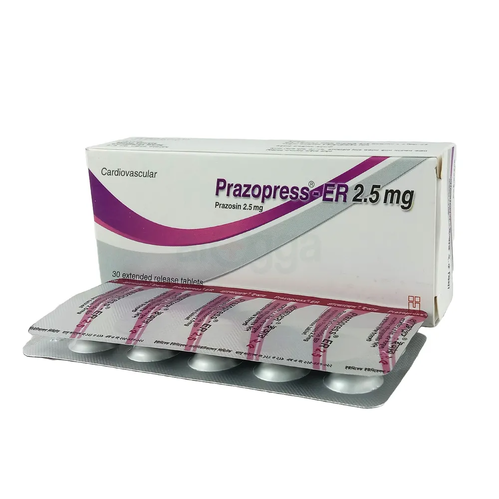 Prazopress ER 2.5 mg
