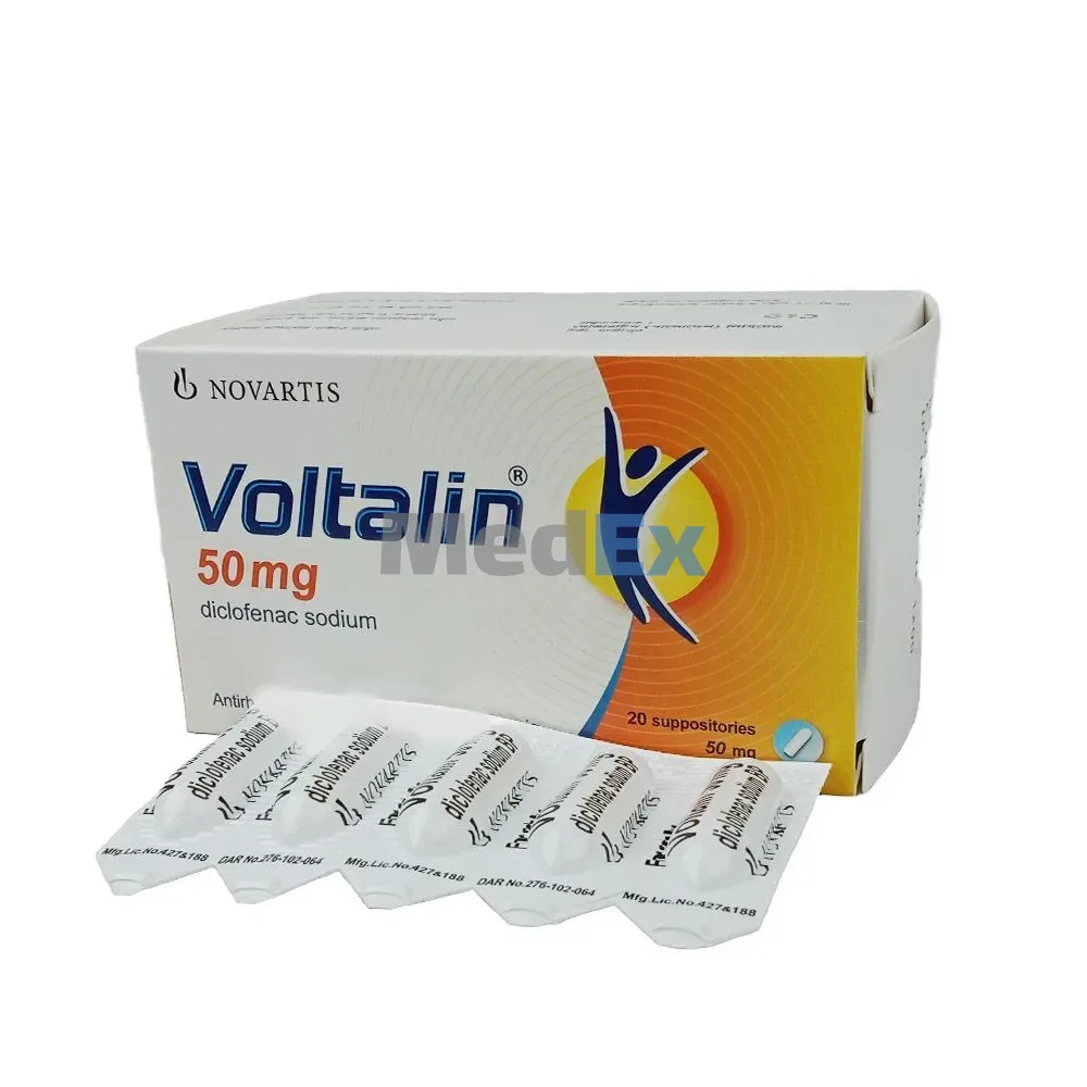 Voltalin 50 mg suppositor
