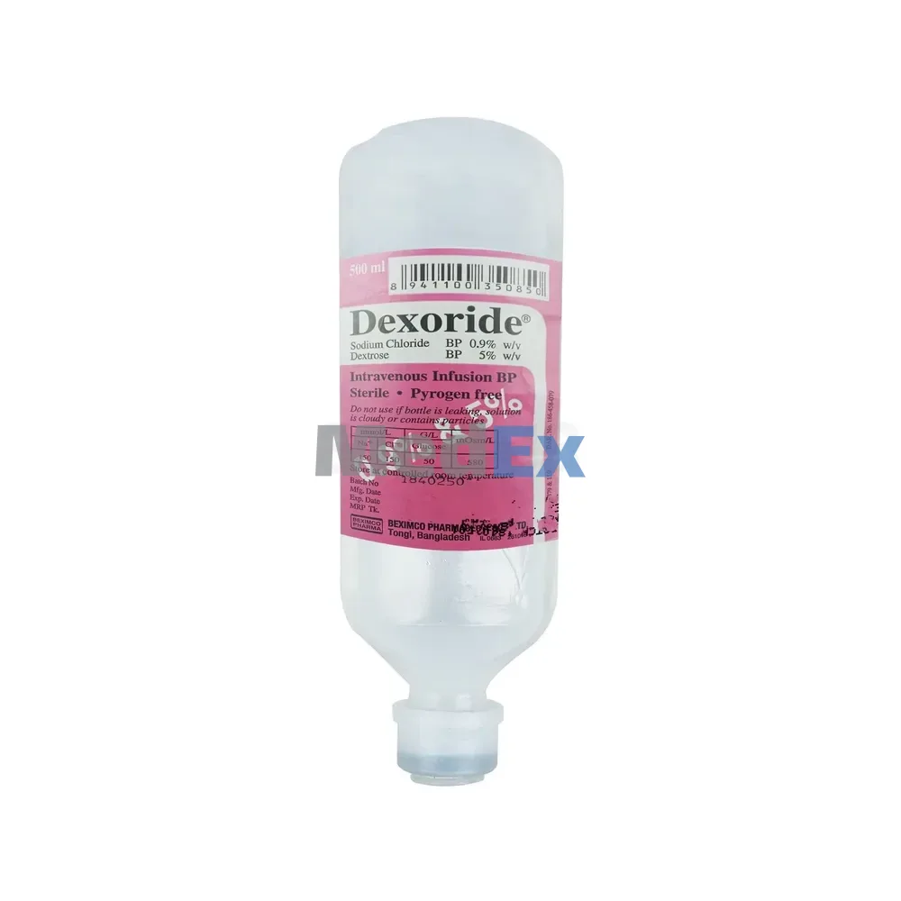Dexoride 0.9% and 0.5% 500 ml