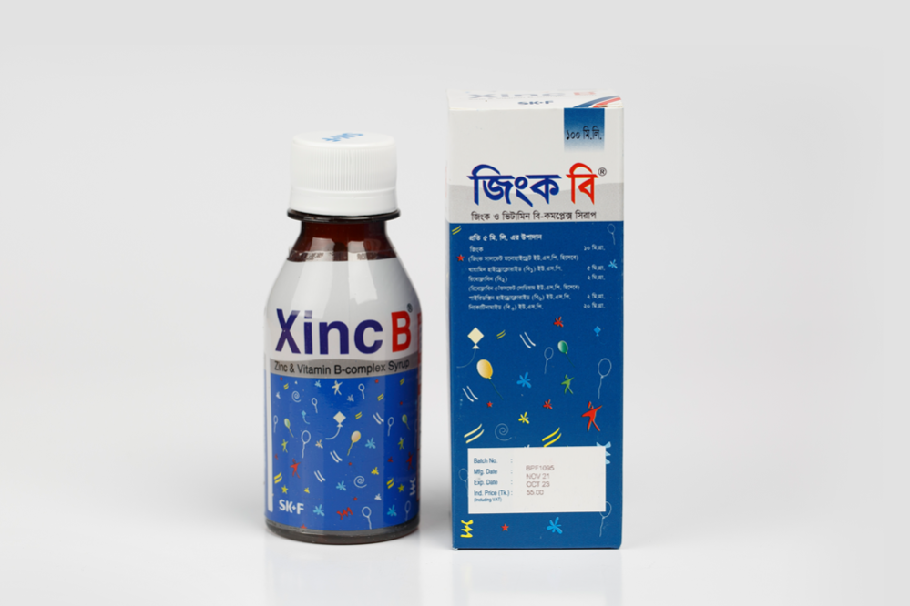Xinc B   Syrup