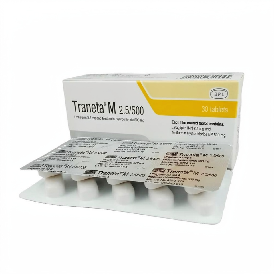 Traneta M 2.5/500 Tablet