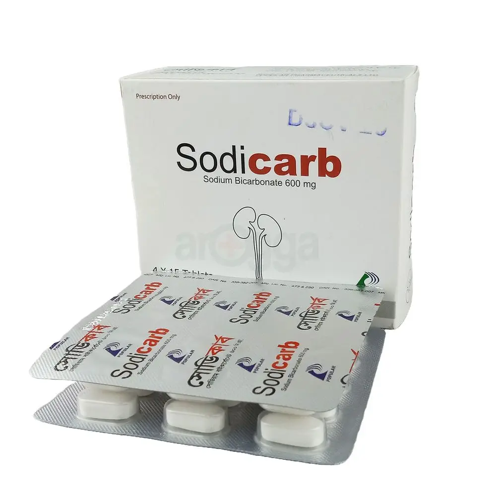 Sodicarb 600mg Tab