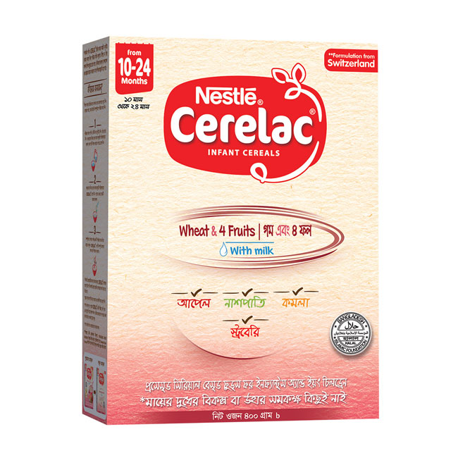 Cerelac 4 ফল 350gm (10 to 24) months