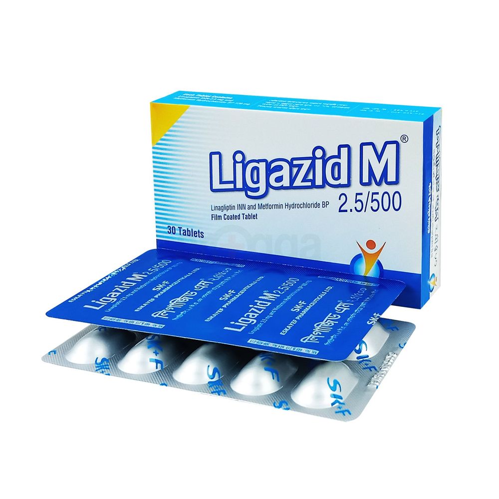 Ligazid M 2.5/500 Tab