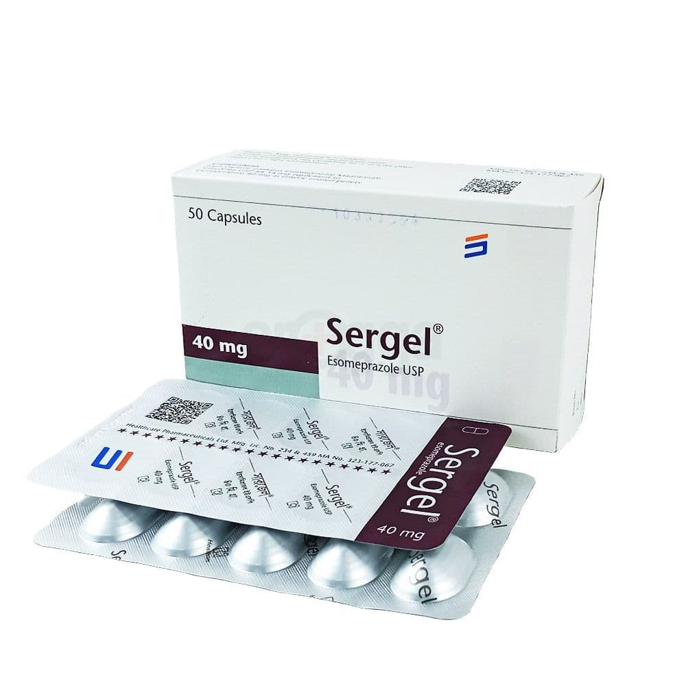 Sergel 40 mg Cap