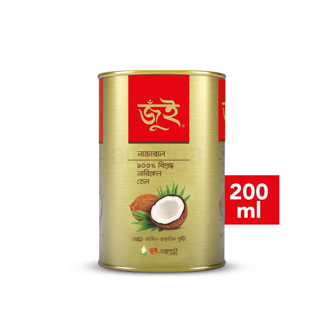 Jui Natural Pure Coconaut Oil 200ml (Tin)